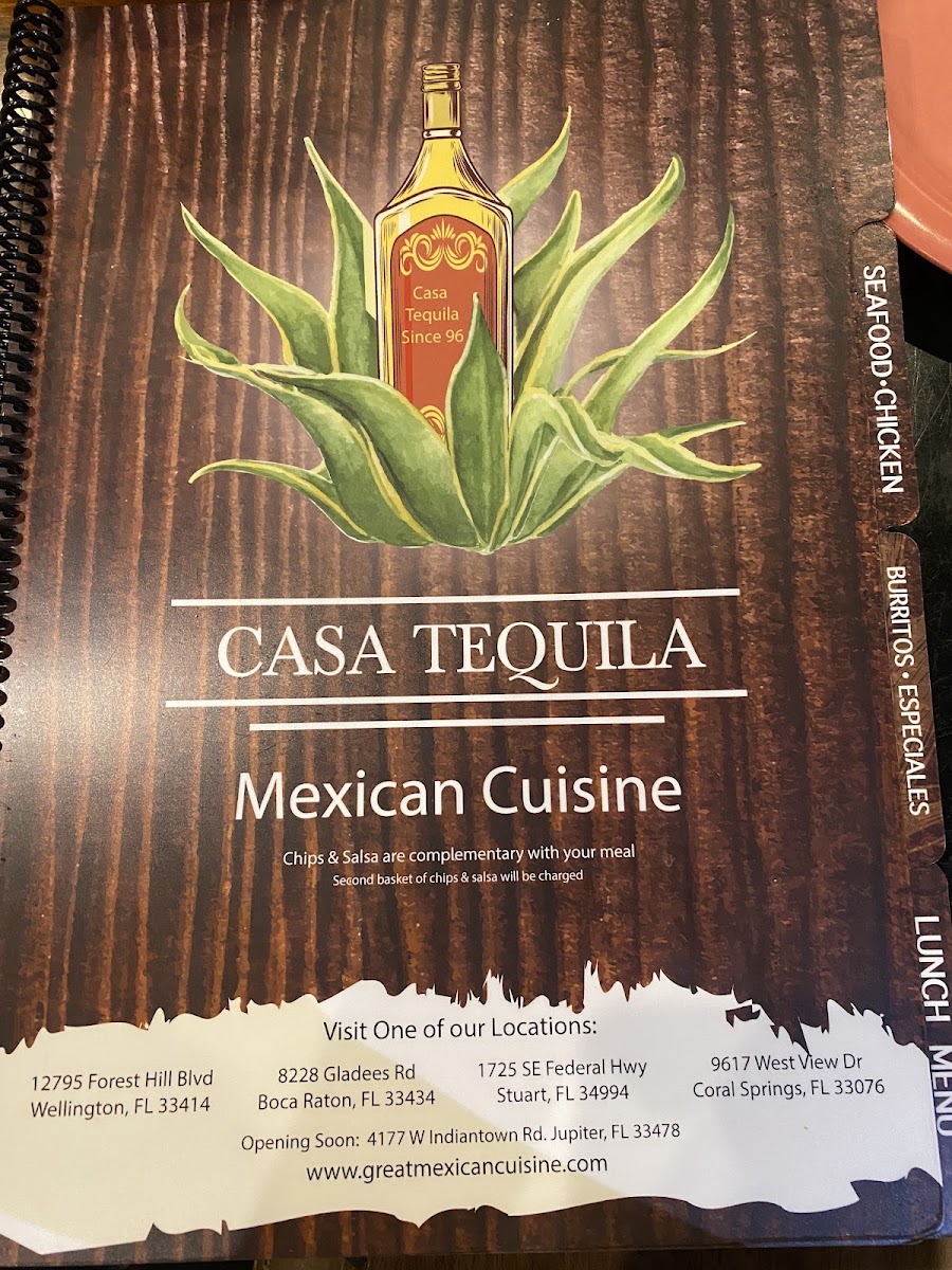 Casa Tequila Boca Raton Menu - Image 6